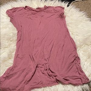 Pink long shirt/dress